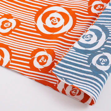 Isa monyo Reversible | Camellia Orange/Blue