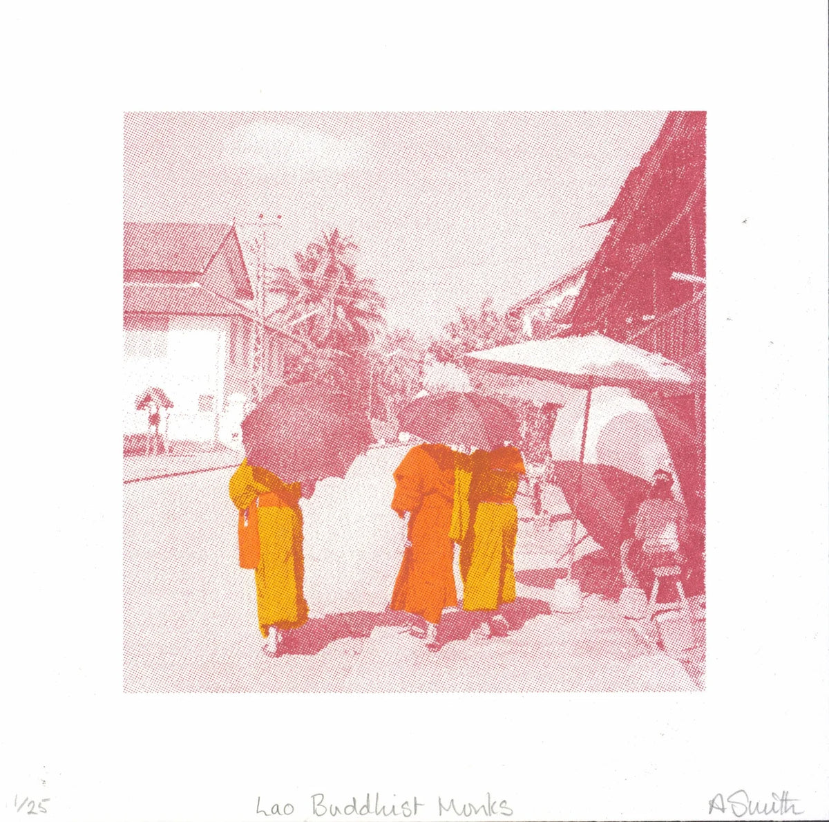 Lao Buddhist Monks