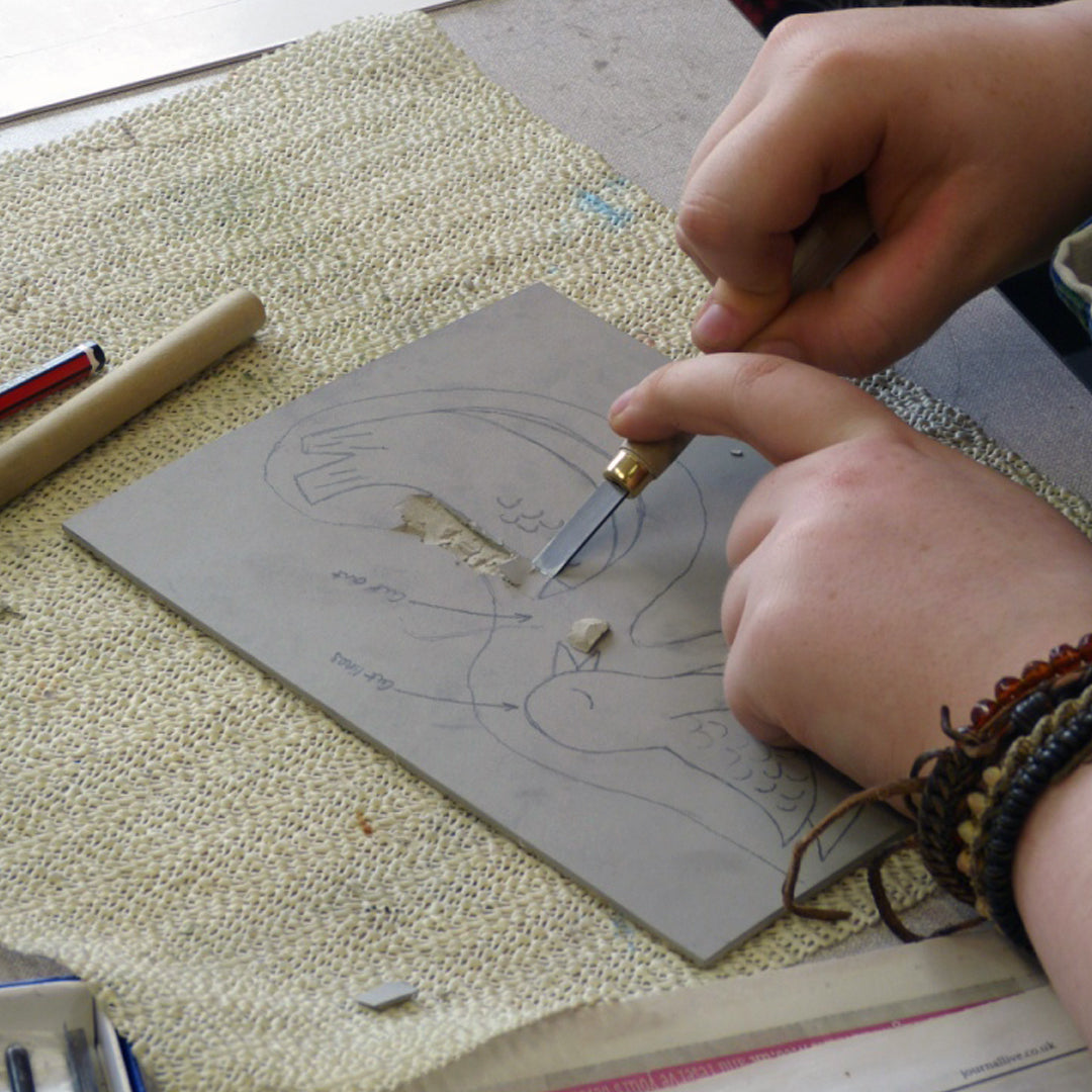 Reduction Linocut Course with Janet Dickson
