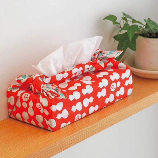 Fuku Musubi | Gourd/Dragon Scale Red/Light Blue