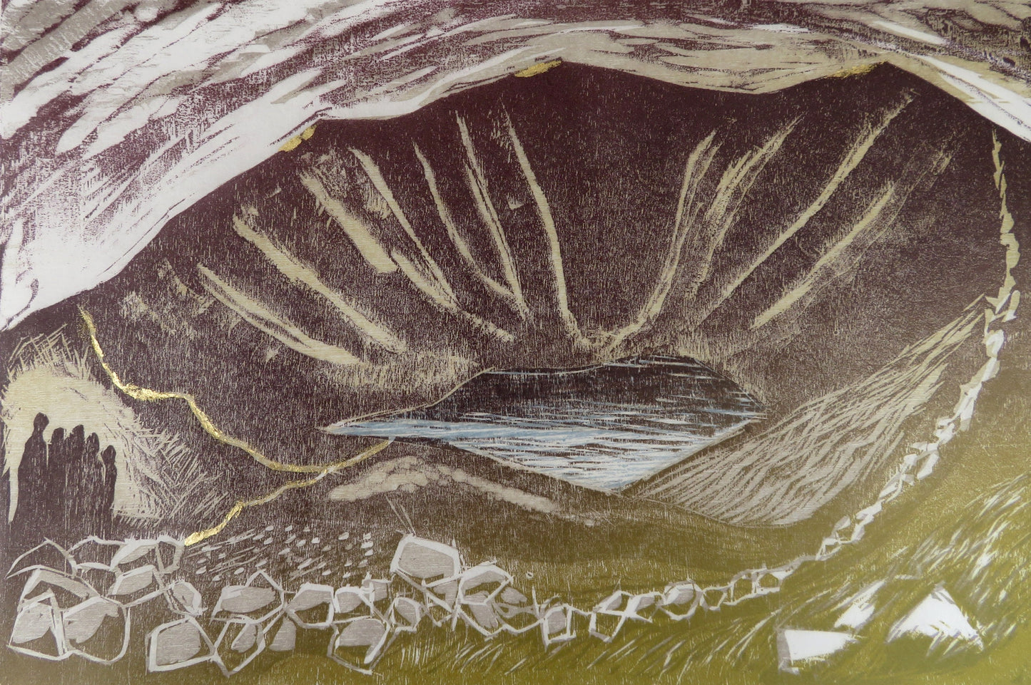 To Llyn Cau then over the tops