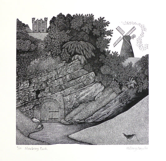 Hilary Paynter Wood Engraving: Mowbray Park