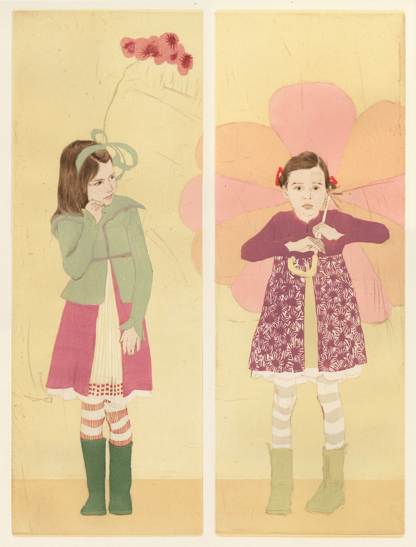 The Orchid and the Mum