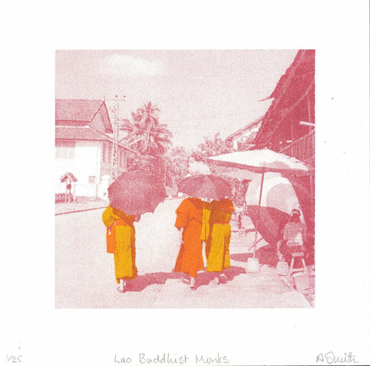 Lao Buddhist Monks