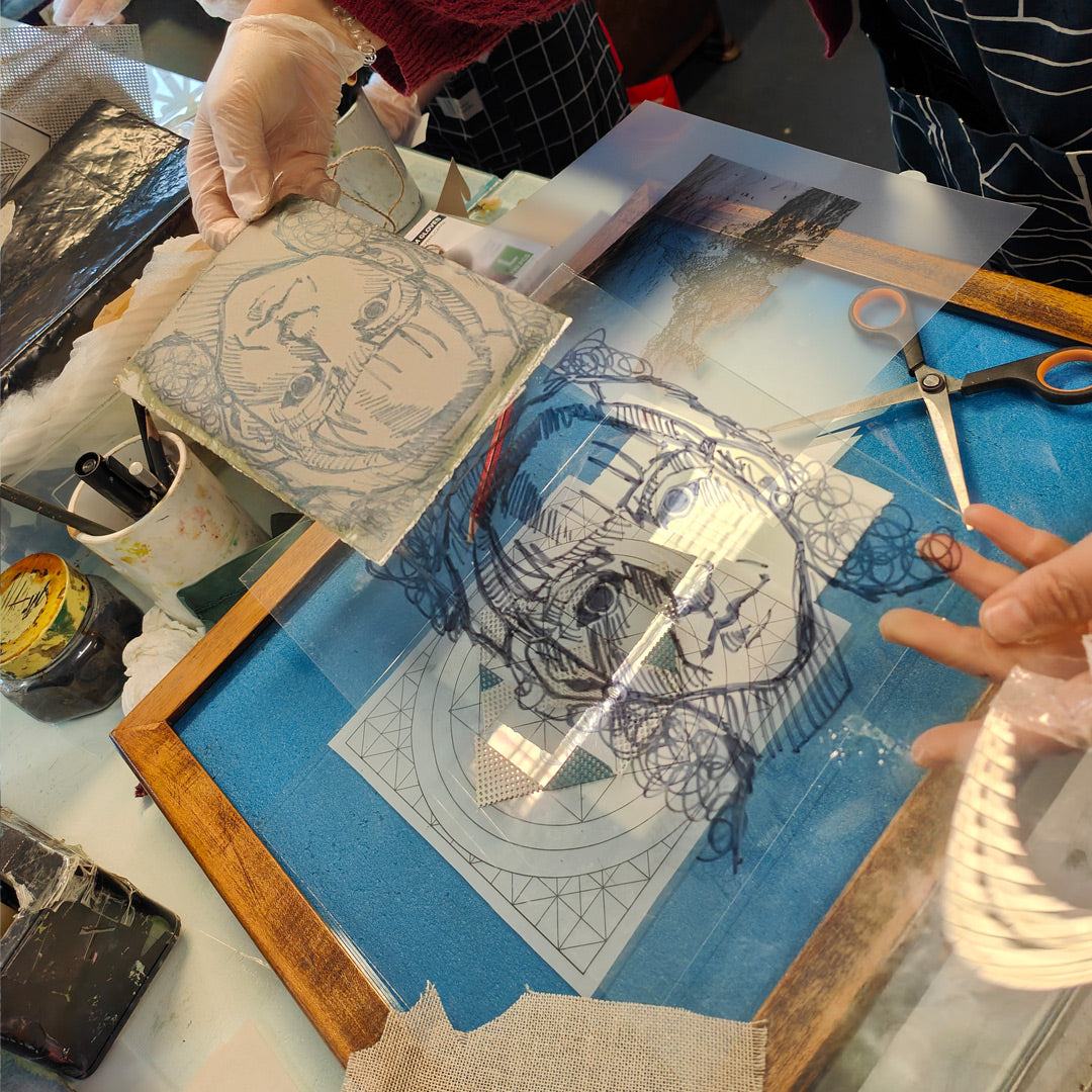 Cyanotype Printing