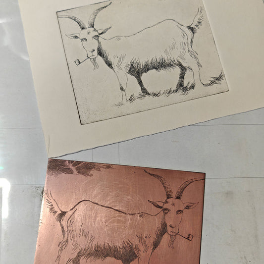 Hard Ground Etching Taster