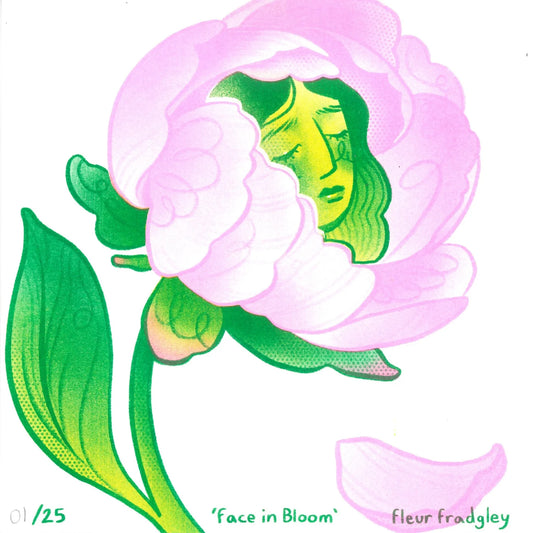 Face in Bloom