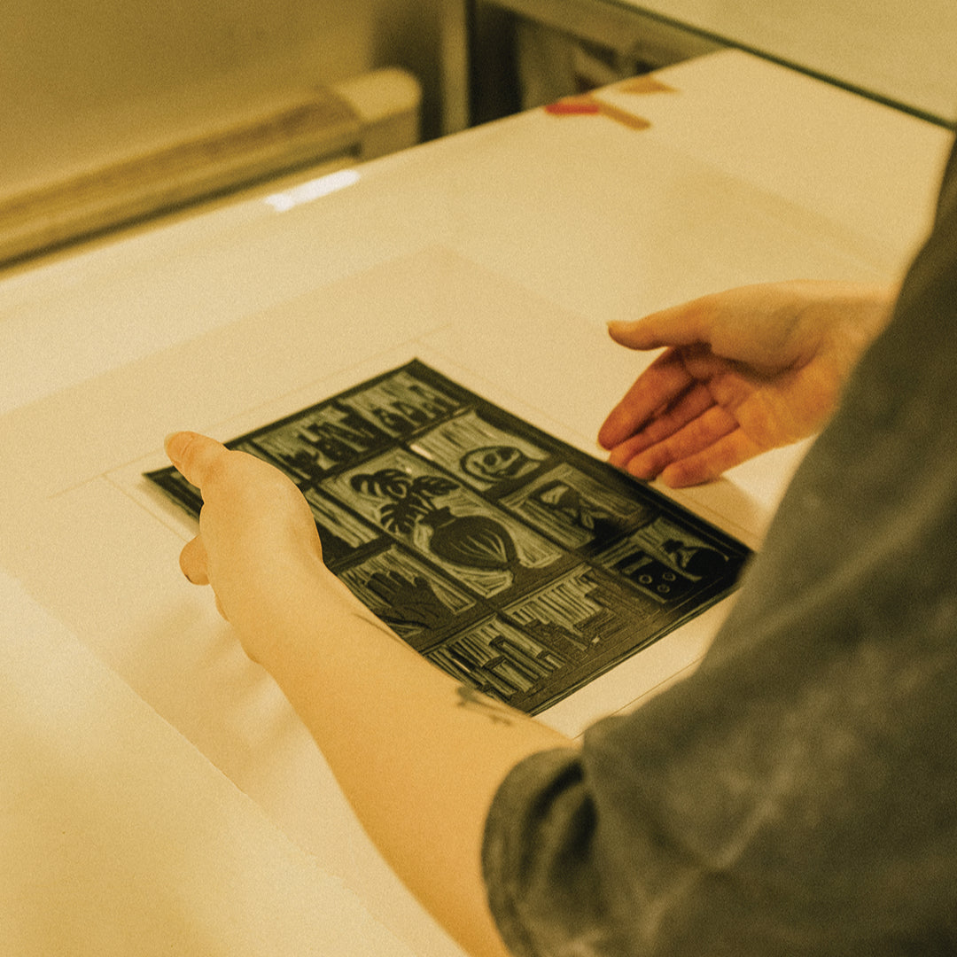 Inky Print Club, Printing Together for 11-15 year olds and Adults