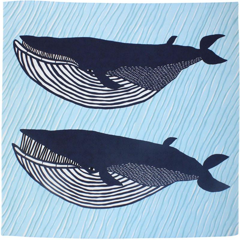 Kata Kata Furoshiki Wrap: Large Double Whale