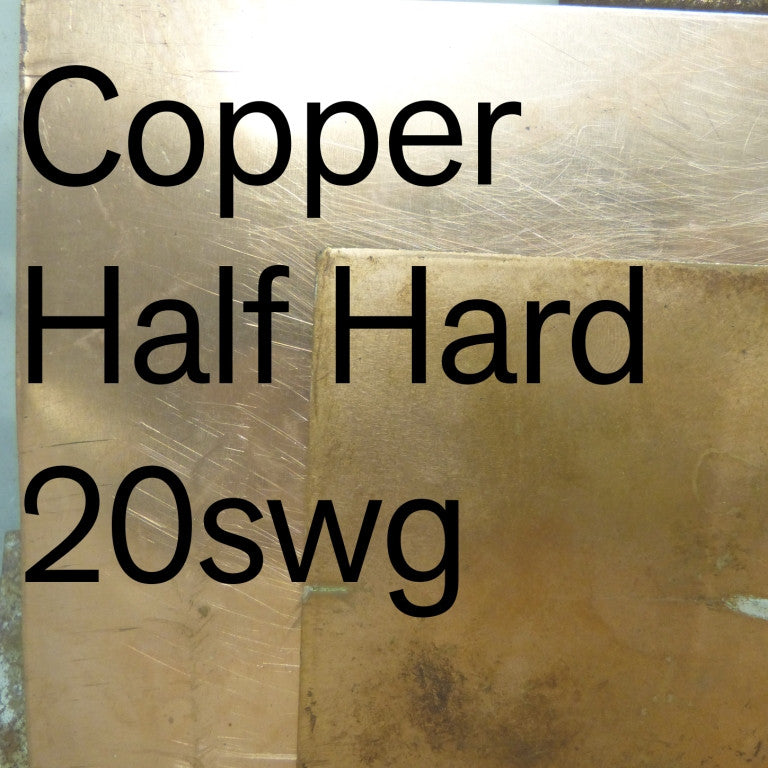Copper Half Hard 20swg