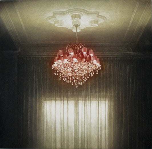 Anja Percival. Etching: Interior Light IV