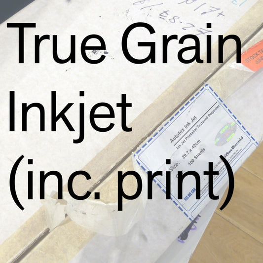 True Grain Inkjet (inc. printout)